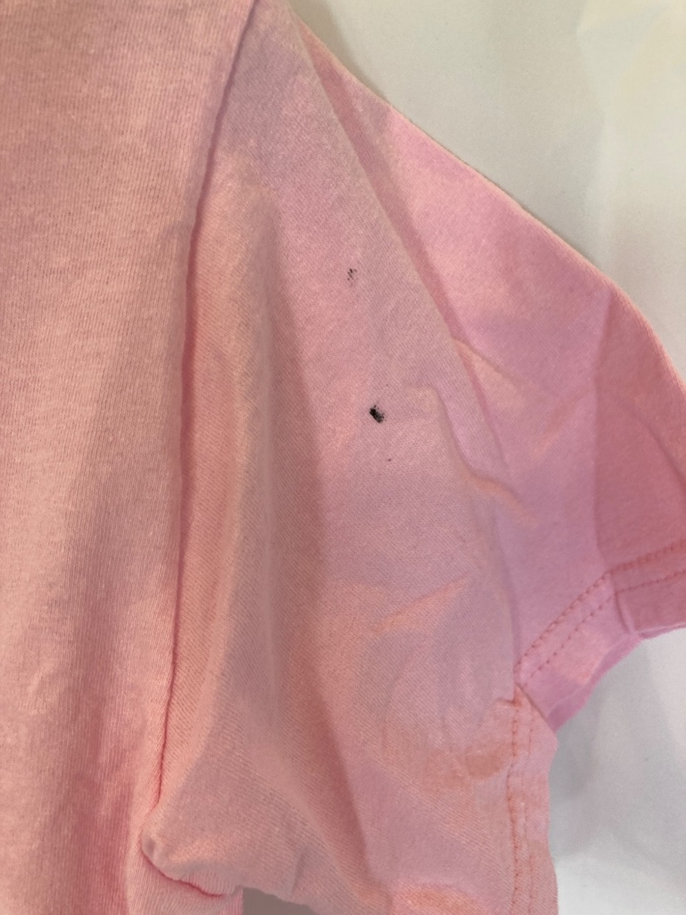 Disney Tsum Tsum Pink YOUTH Shirt Sz L 10/12 Small Marks Glitter Accent - Picture 2 of 14